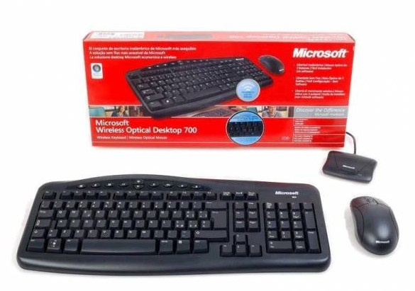 Recensione mouse e tastiera senza fili Microsoft Wireless Optical Desktop 700 V.2